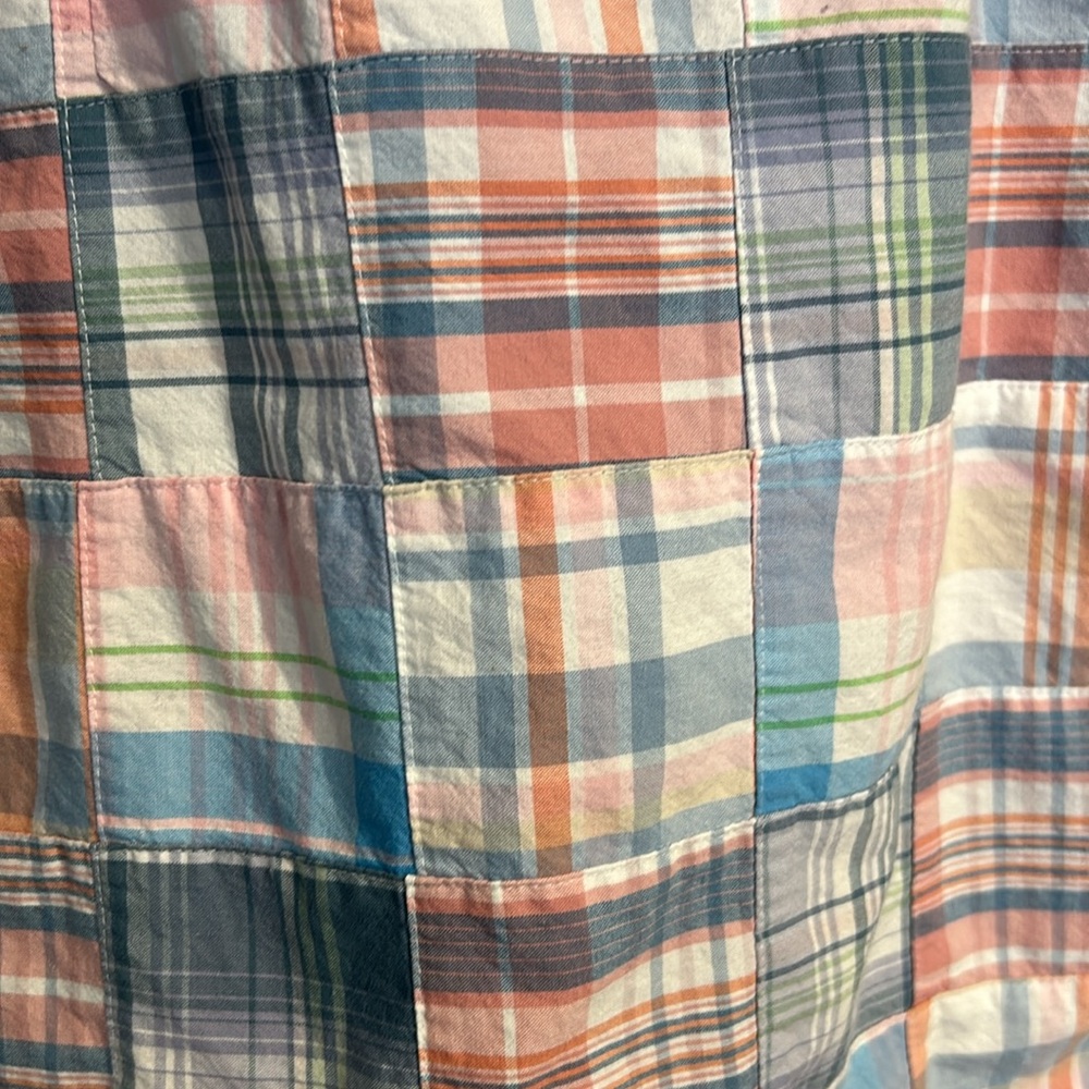 L. L. Bean Pink Pastels Patchwork Tank Dress - Picture 2 of 5